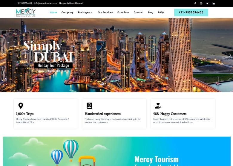 Mercy Tourism Pvt. Ltd.